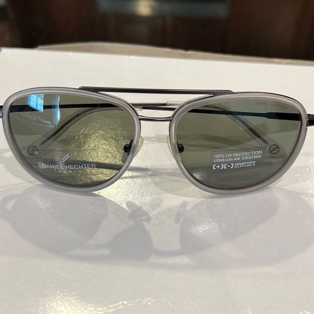 Brand New Authentic Daniel Hechter Sunglasses including original Case & Wipe